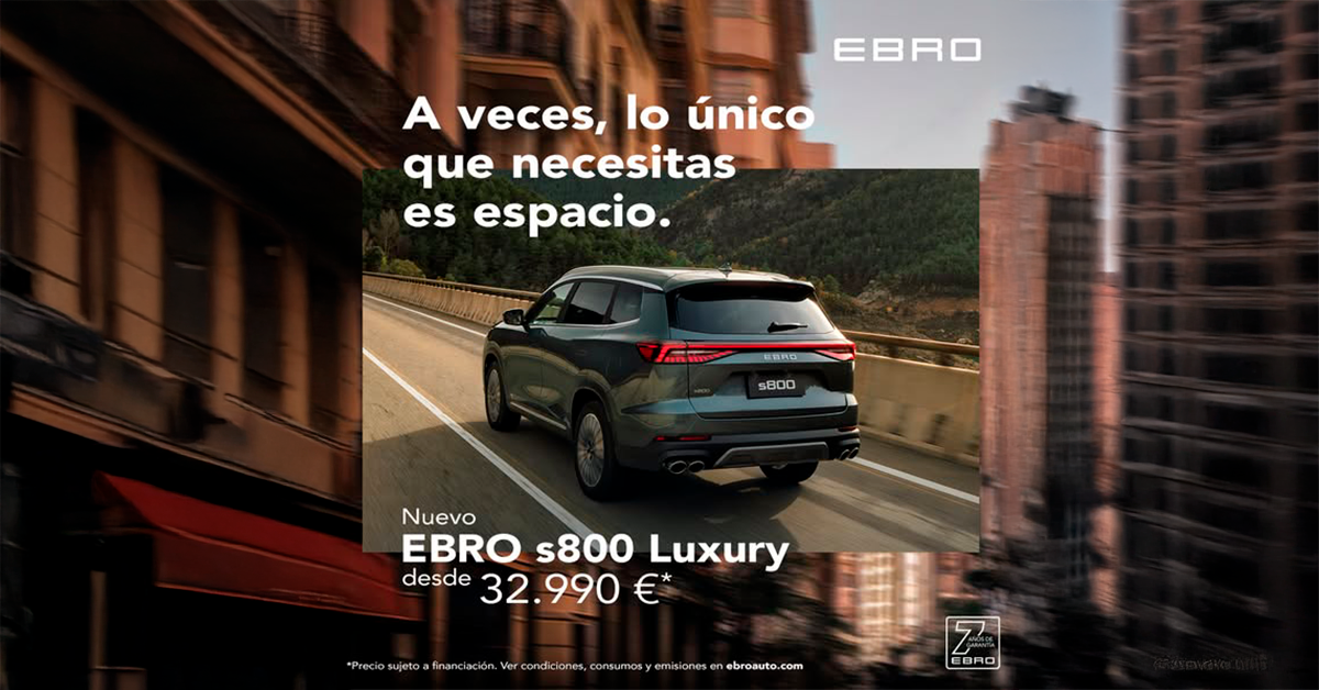 Ebro s800 Luxury Ebro s800 Luxury
