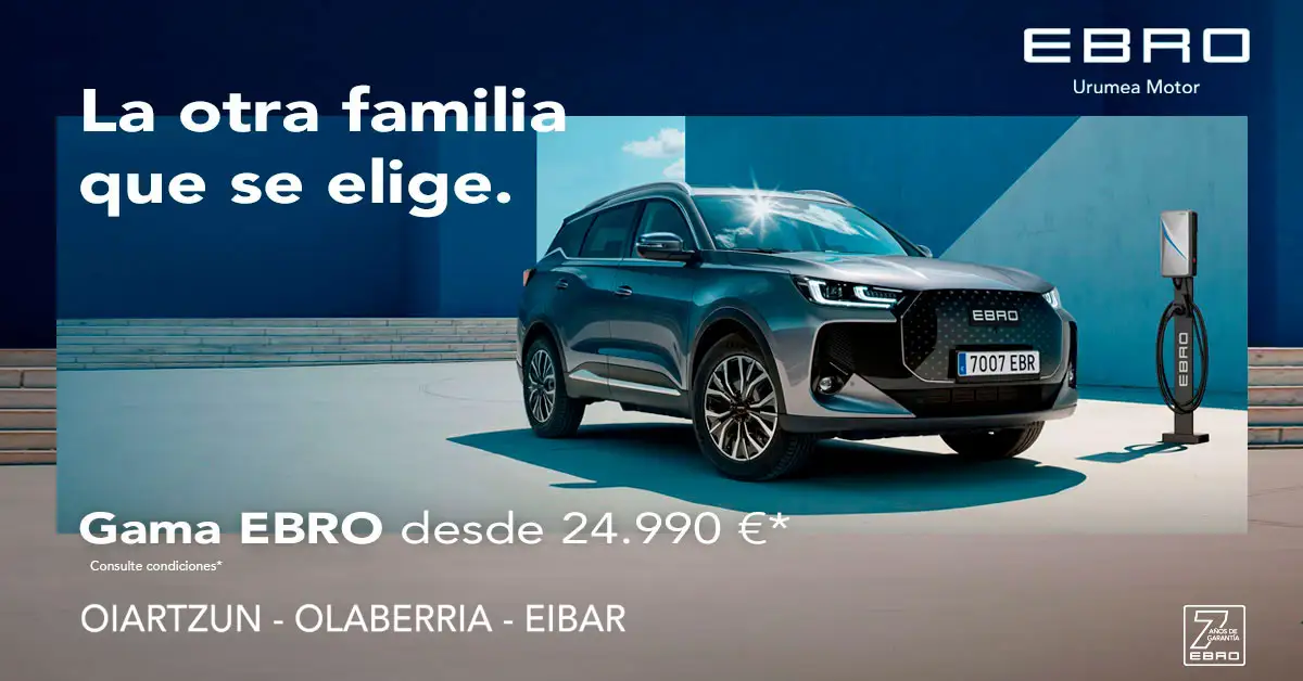 Descubre la Gama EBRO desde 24.990€