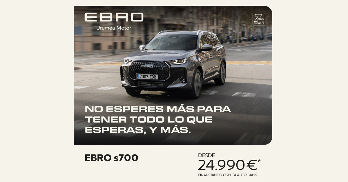 EBRO s700 desde 24.990 €