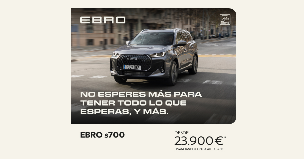 EBRO s700 desde 23.900 €