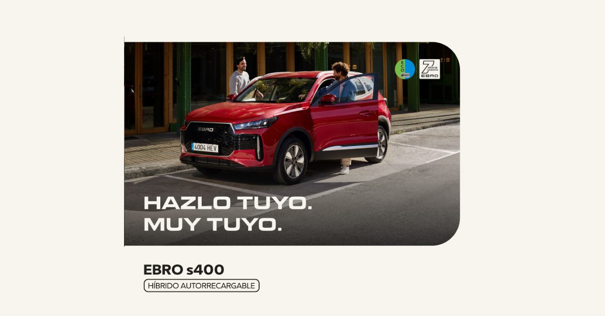 Nuevo EBRO s400 HEV Premium desde 19.990€