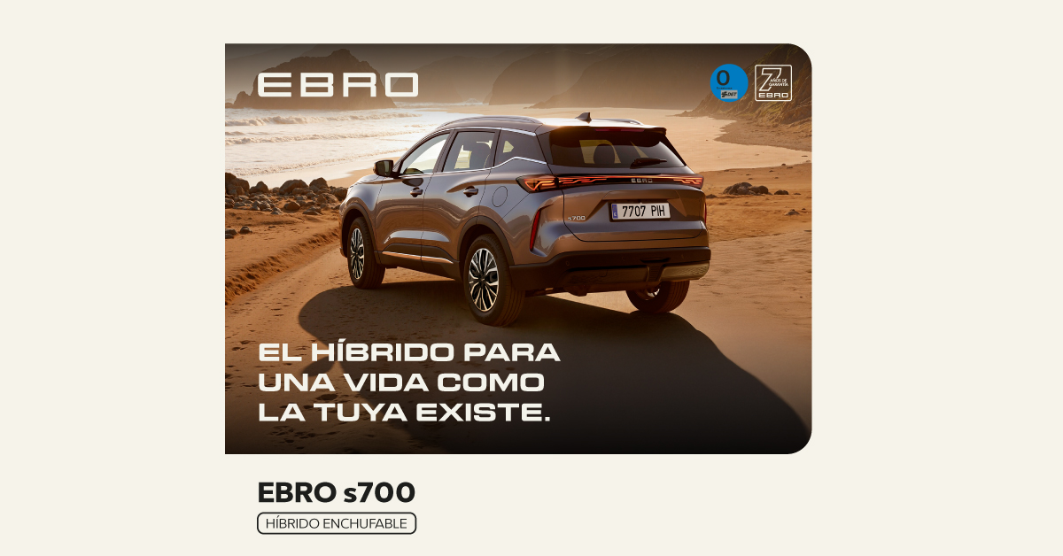 Nuevo EBRO S700 PHEV desde 32.990 €