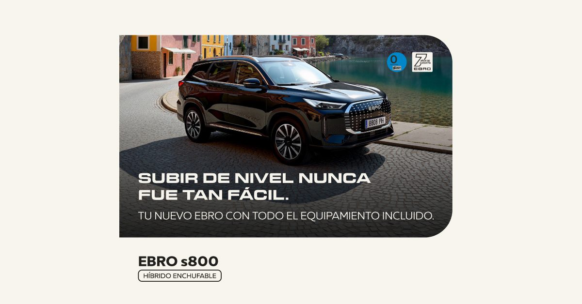 Nuevo EBRO s800 PHEV — Desde 32.990 €