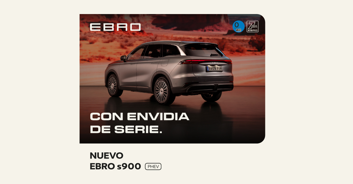 El Nuevo EBRO s900 PHEV llega a Urumea Motor desde 46.990€