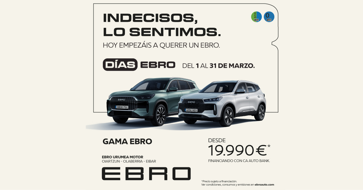 Llegan los días Ebro a Urumea Motor